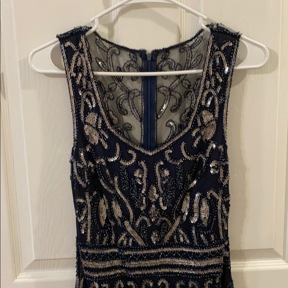 Navy Homecoming Dress - Picture 3 of 4